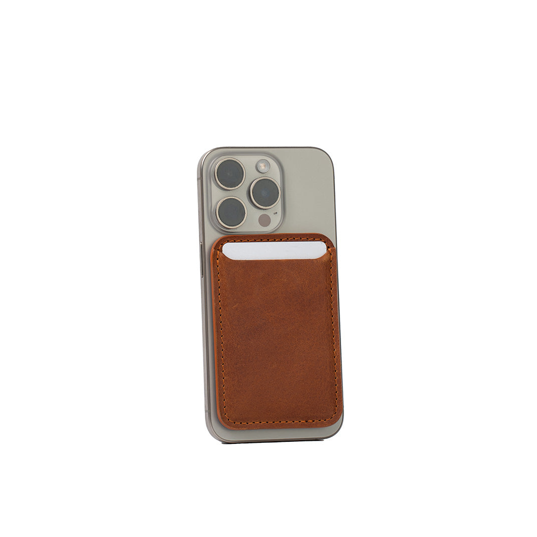 Full-Grain Leather MagSafe wallet - Classic-0